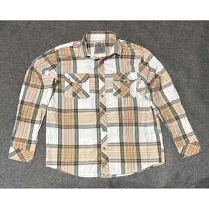 Pj Mark Men's Plaid Long Sleeve Shirt